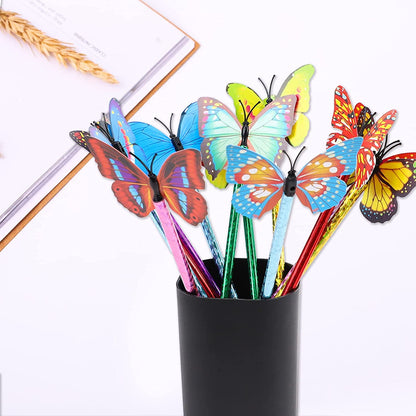 RETON 24 Pack Butterfly Ballpoint Pens, Novelty Pens Fine Point 0.5, Cute Writing Pens for  Women Gifts, Bulk Pens for Office Home Supplies