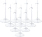 10Pcs Doll Stand Display Holders, Transparent for 11-13 Inch Dolls | Adjustable Doll Display Stands, Plastic Action Figure Accessories, Dolls Support Stand for Barbie Doll DIY Craft Dolls